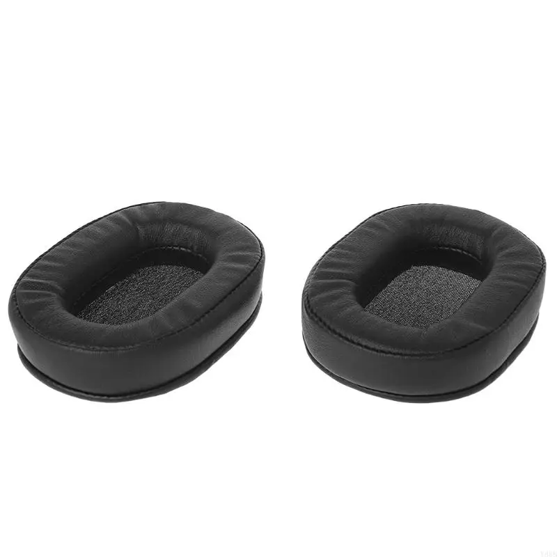 Y88B ยืดหยุ่นแผ่นรองหูฟังสำหรับ ATH-MSR7 M50X M40X หูฟังตัดเสียงรบกวนหูฟังหนังแผ่นรองหูฟังแขน Earcups