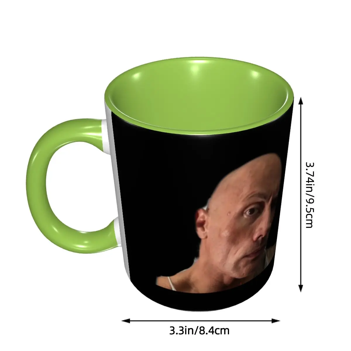 Dwayne The Glock Johnson Mugs Personalized Ceramic Coffee Mug Creative Gift