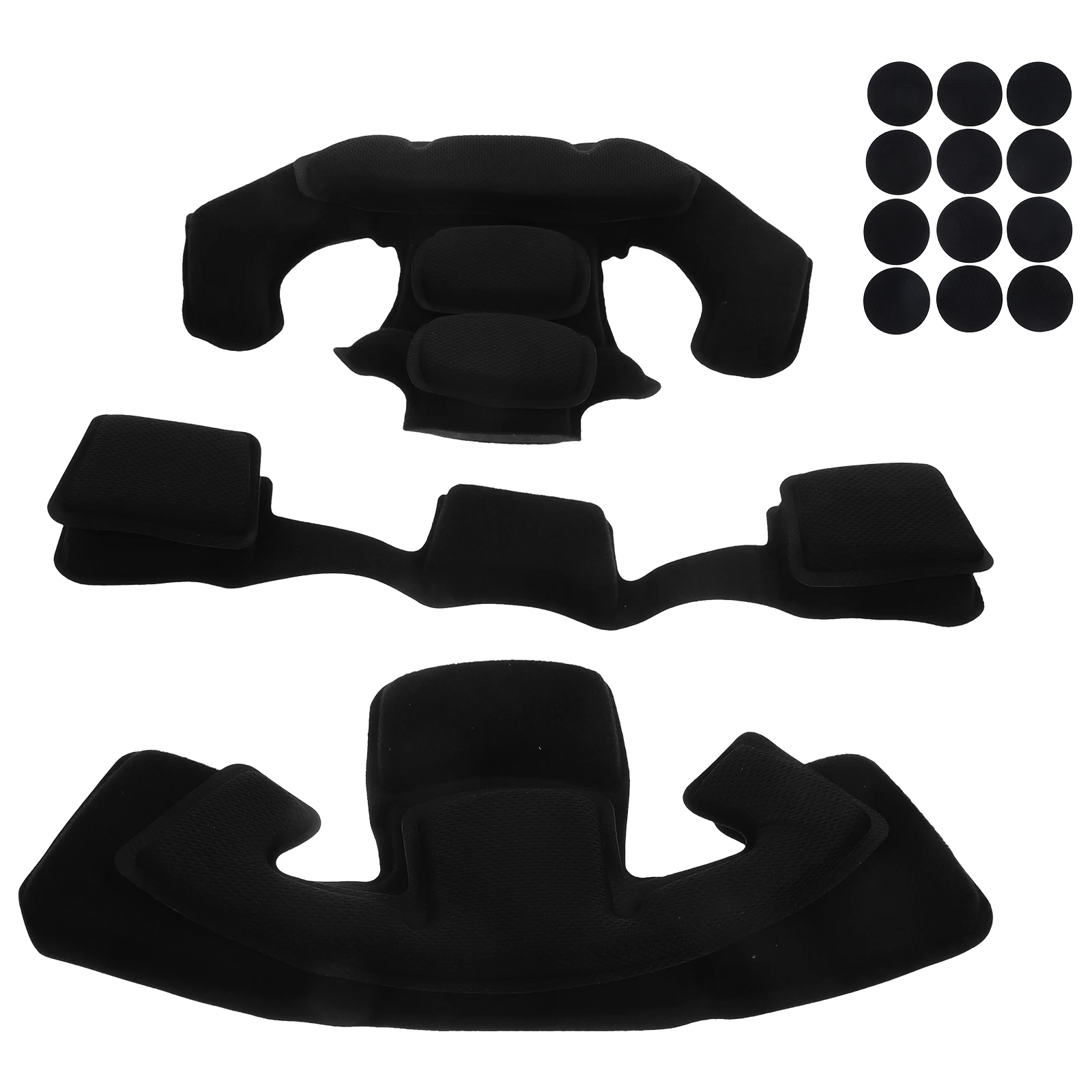 

1 Set Universal Anti-Explosion Padding Replacement Kit Sponge Cushion Pads Breathable Impact Protection For Motorcycle