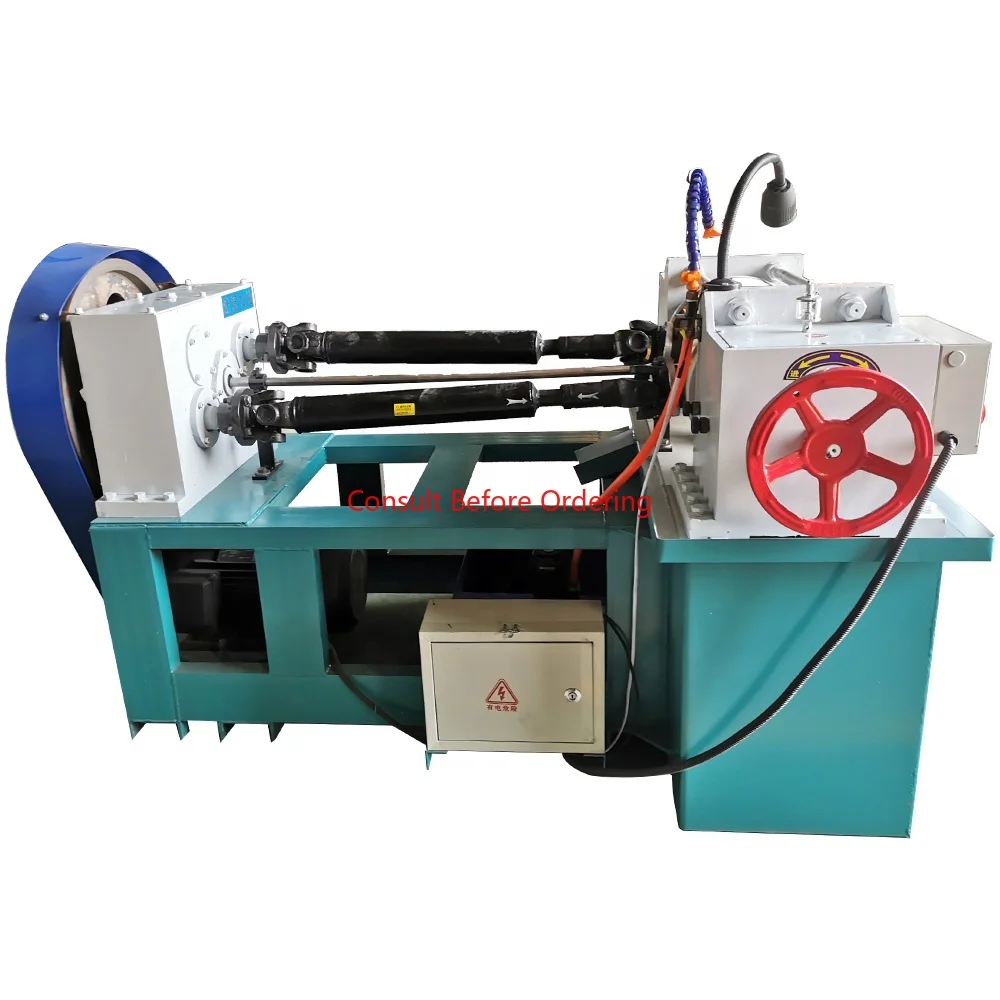 Станок для прокатки резьбы с металлическим стержнем Автоматическое оборудование для прокатки резьбы Болты и гайки Машина для изготовления винтов Цена