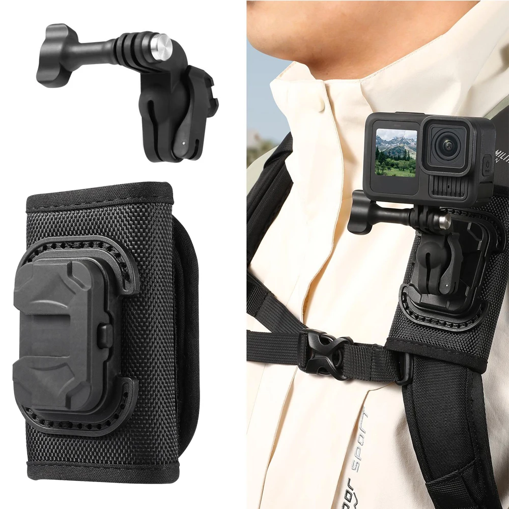 

Крепление-клипса STARTRC Velcro Universal для спортивных камер с быстрым креплением для GoPro / Insta360 / DJI Action Camera, аксессуары для экшн-камер.