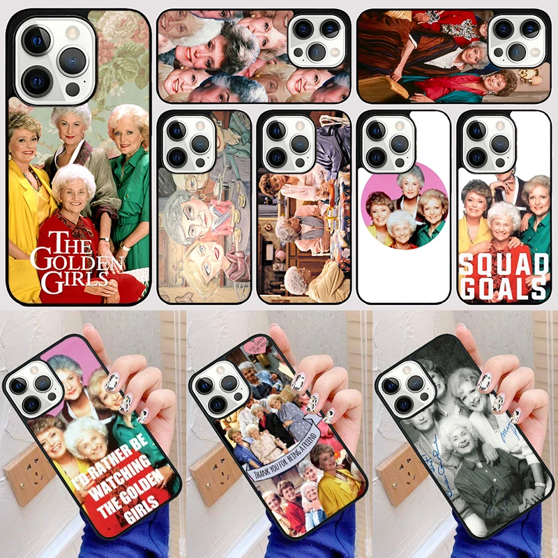 Amazing The Golden Girl Phone Case Back Cover for iPhone 16 15 SE2020 14 13 11 12 Pro Max mini XS XR X PlusS Fundas Coque