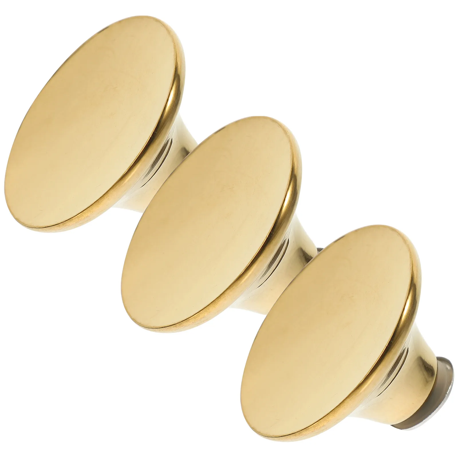 3Pcs Wear Resistant Stainless Steel Pot Lid Knobs Easy Install No Tools Required Heat Safe Comfort Grip Kitchen Cookware