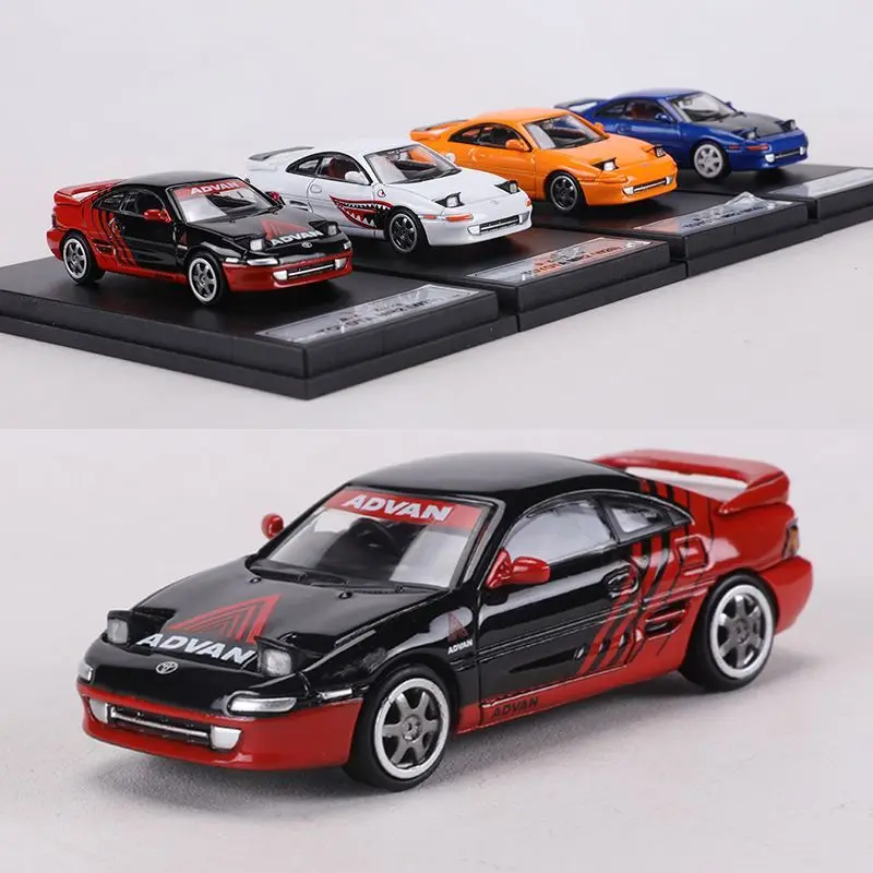 DCT/SHADOW 1/64 Toyota MR2 W20 Cars Alloy Toys Diecast Metal Model Kids Xmas Gift Toys for Boys