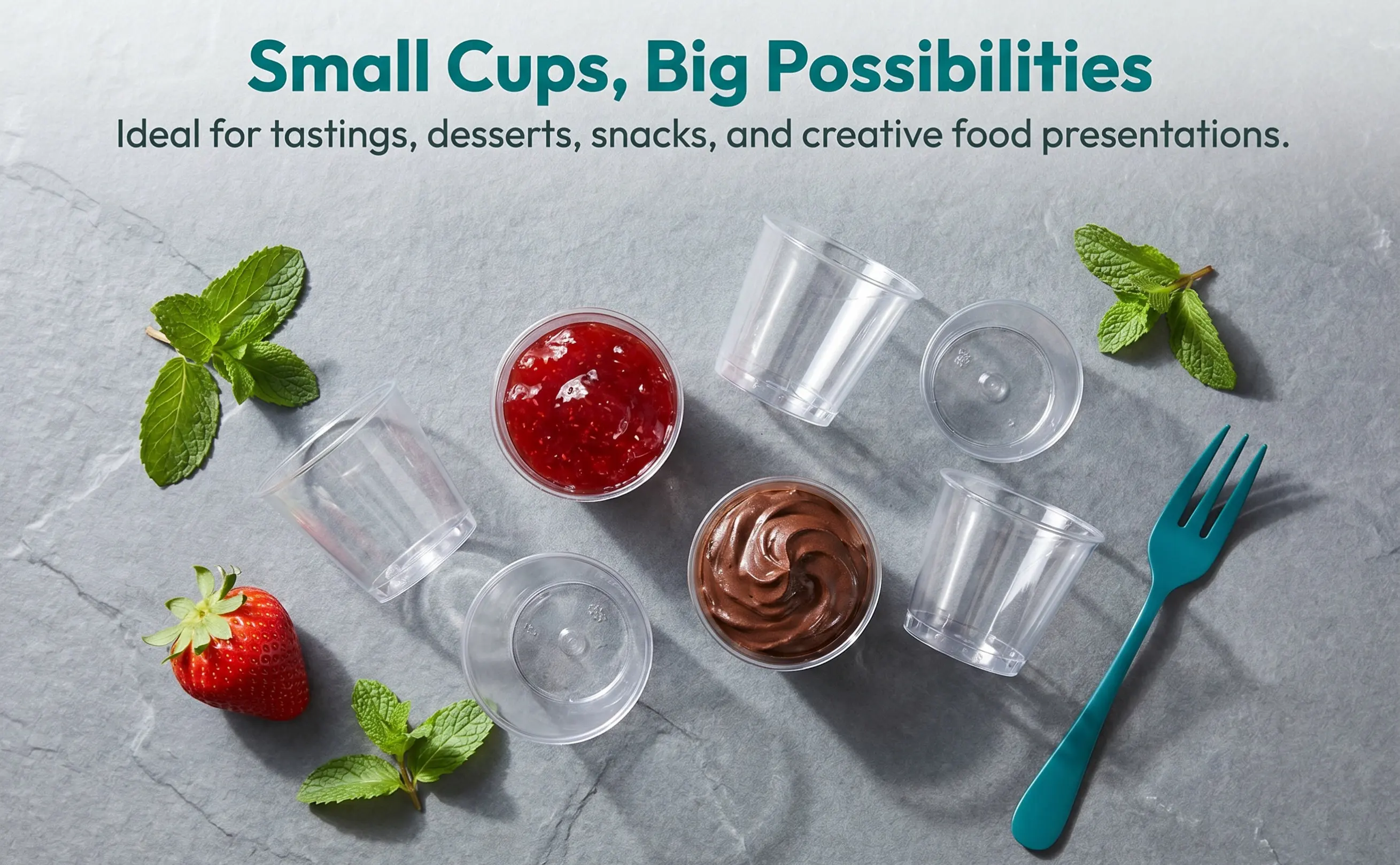 50Pcs Tasting Sample Cups Clear Plastic Disposable Milk Tea Juice Mixing Small Water Beaker Cups Aviation Standard for Sampling