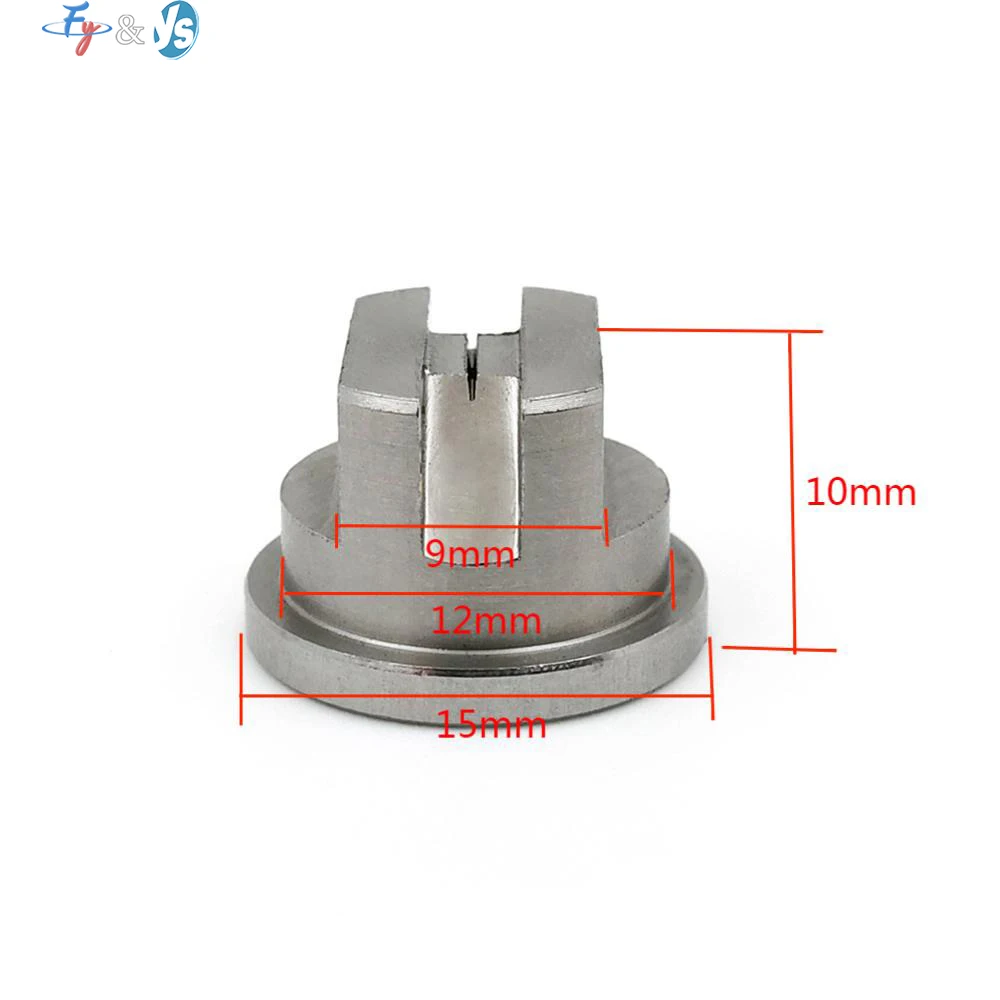 Насадки для сельскохозяйственных дронов из нержавеющей стали, веерообразная плоская веерная распылительная насадка teejet для распыления пестицидов, орошения сада