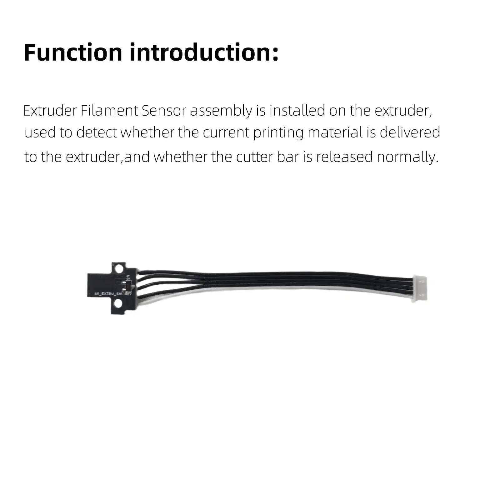 Für Bambu Lab X1/X1C 3D Drucker Extruder Filament Sensor Bambu X1C Hall Switch Board 3D Drucker Update Zubehör