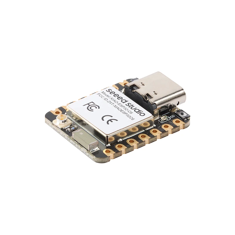 2PCS/1PC Seeed Studio XIAO ESP32C6 WiFi 6+Bluetooth-compatibl Ble 5 Support Zigbee Matter Development Board WIFI Wireless Module