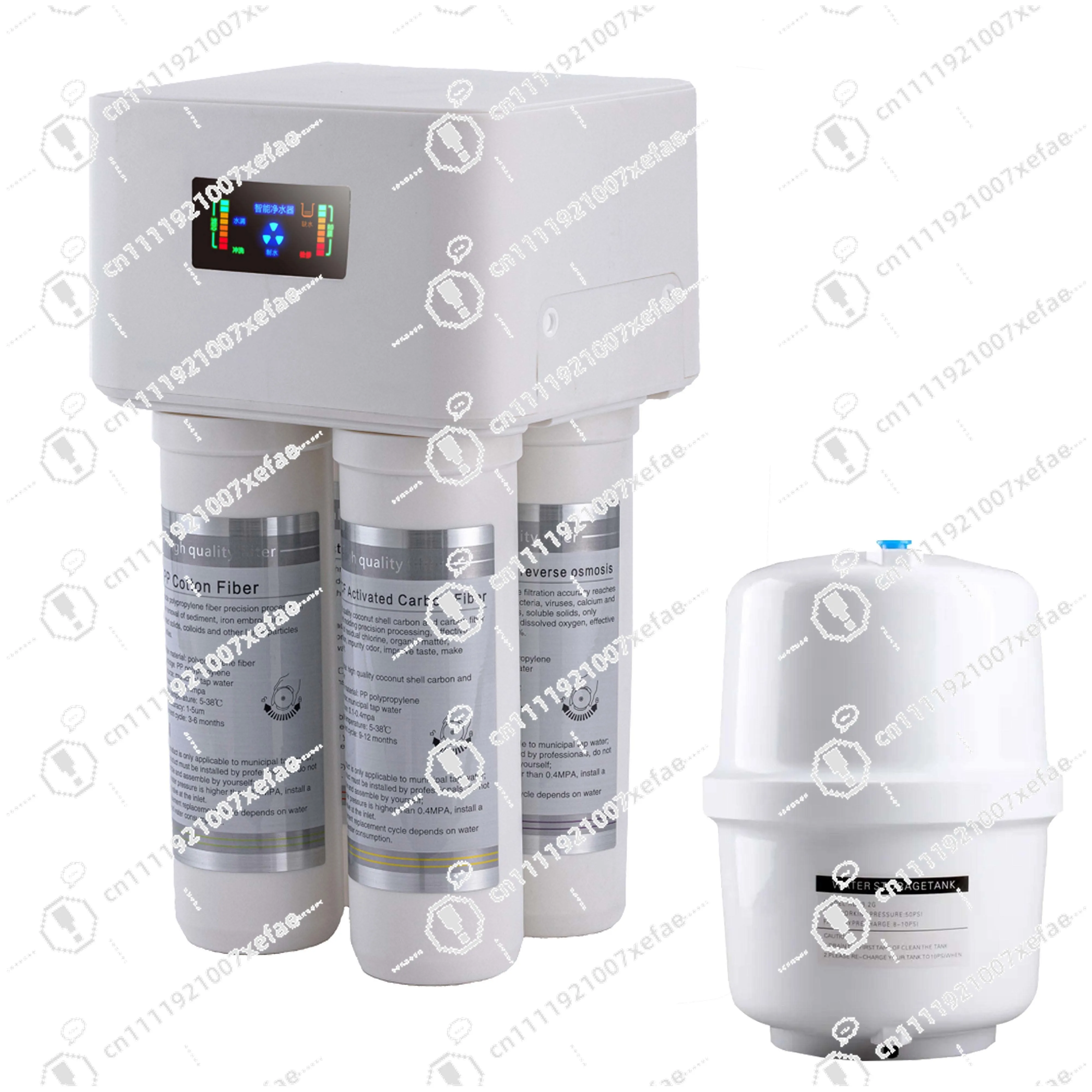 

High quality 200GPD mini compact reverse osmosis system quick connection household outdoor water purifier