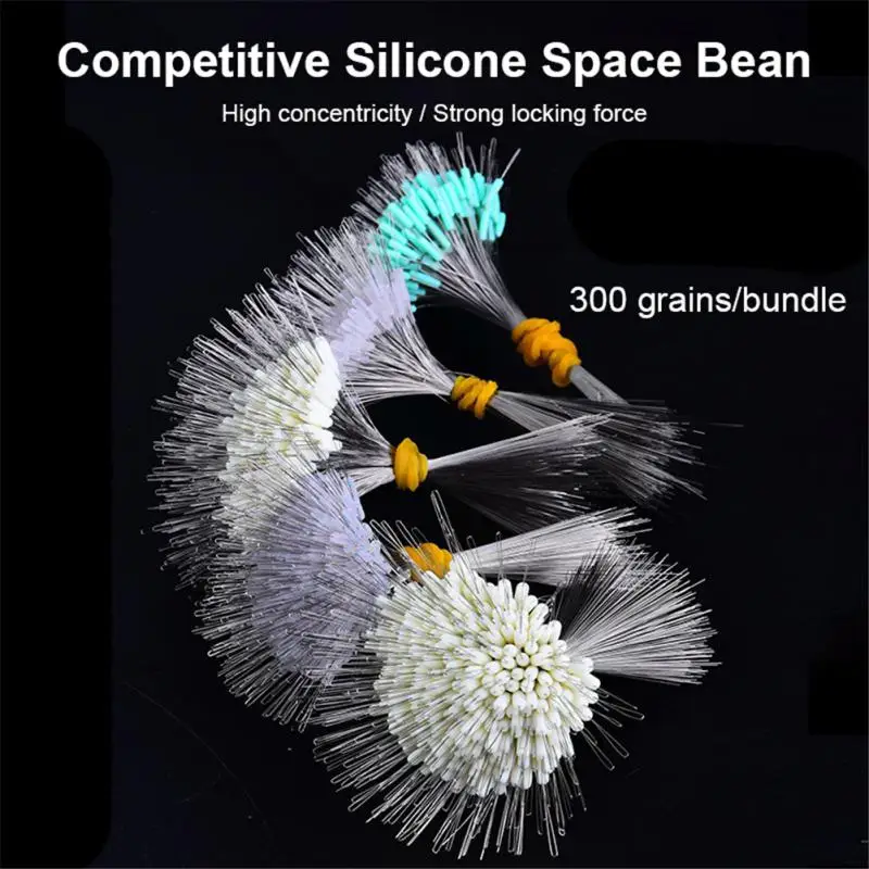 Много поплавок, прозрачная резиновая пробка, S, M, L, рыболовный поплавок, пробка, поплавок, цилиндрический космический боб, аксессуары для лески