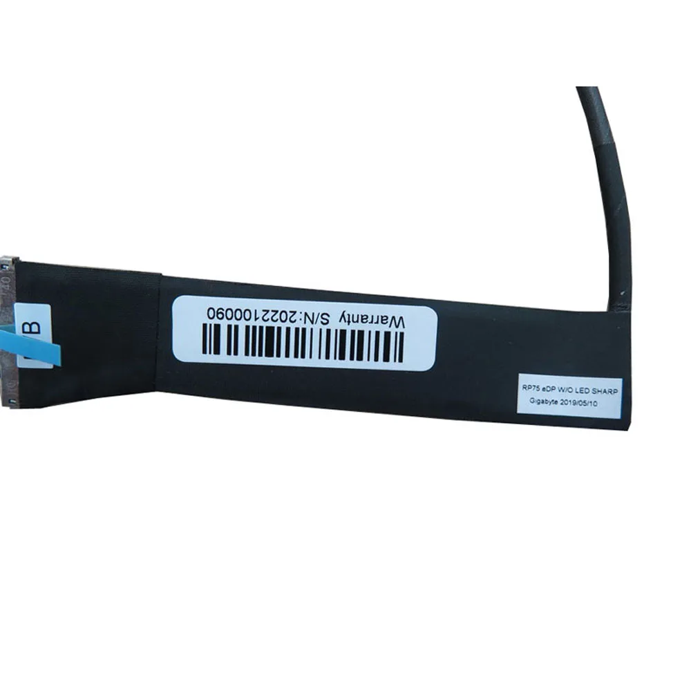 Laptop LCD Cable For Gigabyte For AERO 15 XB XA RP75 40PIN EDP W/O LED FHD (For SHARP ) Non-LED Version For AERO 15 SA XA RP75