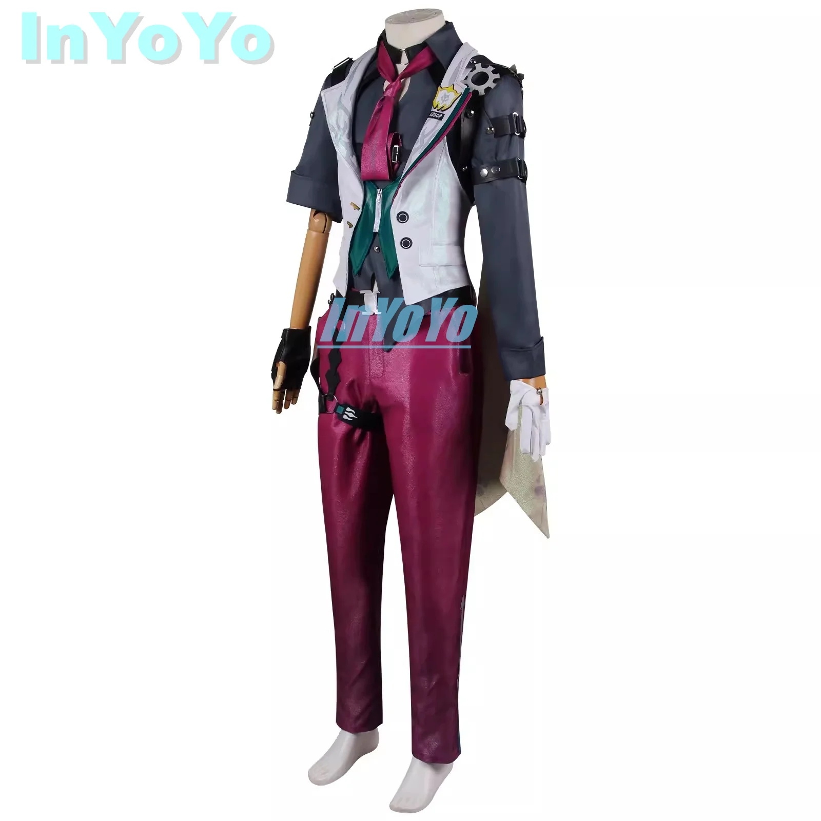 InYoYo Gallagher Cosplay Costume Honkai: Star Rail Handsome Uniform Game Suit Halloween Carnival Party Outfit Men XS-3XL New