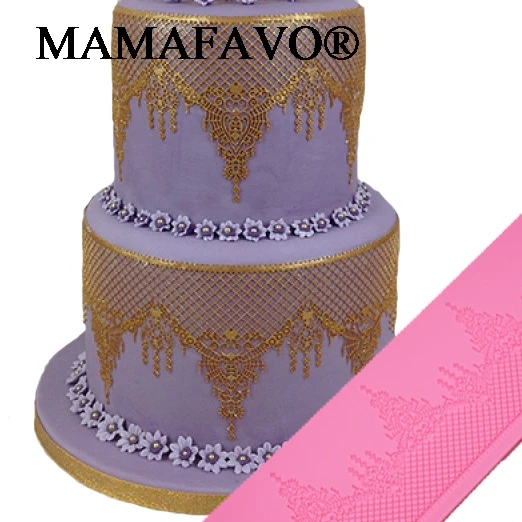 New Arrival Crown Lace Cake mold, Silicone Mold Christmas Cake Decorating tools, Kitchen Accessories
