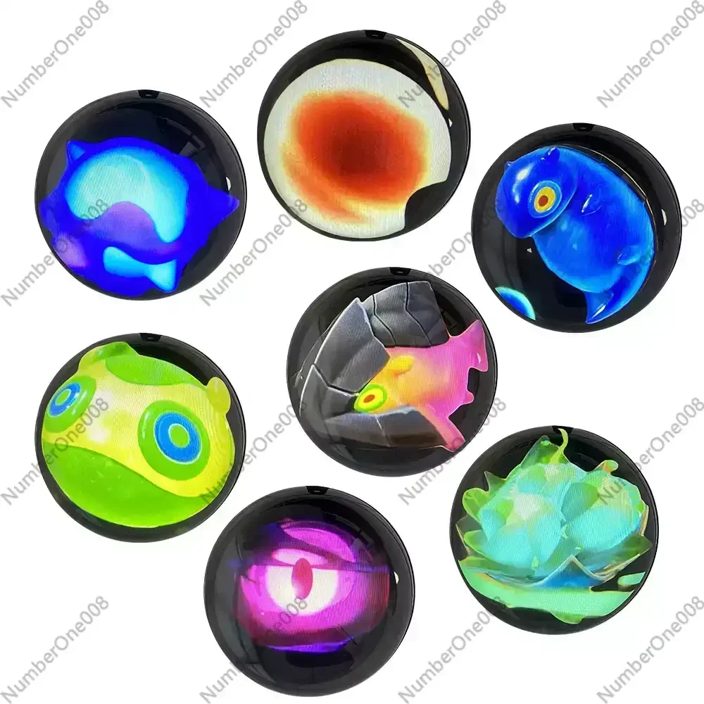 

3d Crystal Ballvideo Player Displaying Customizable Video Glass Ball Electronic Screen Gift Perfect For Couples Petsand Memorie