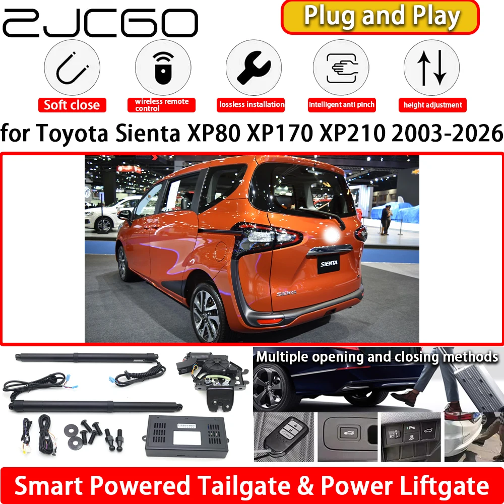 

for Toyota Sienta XP80 XP170 XP210 2003-2026 OEM Automatic Electric Powered Tailgate Power Liftgate Tail Gate Lift Kit System