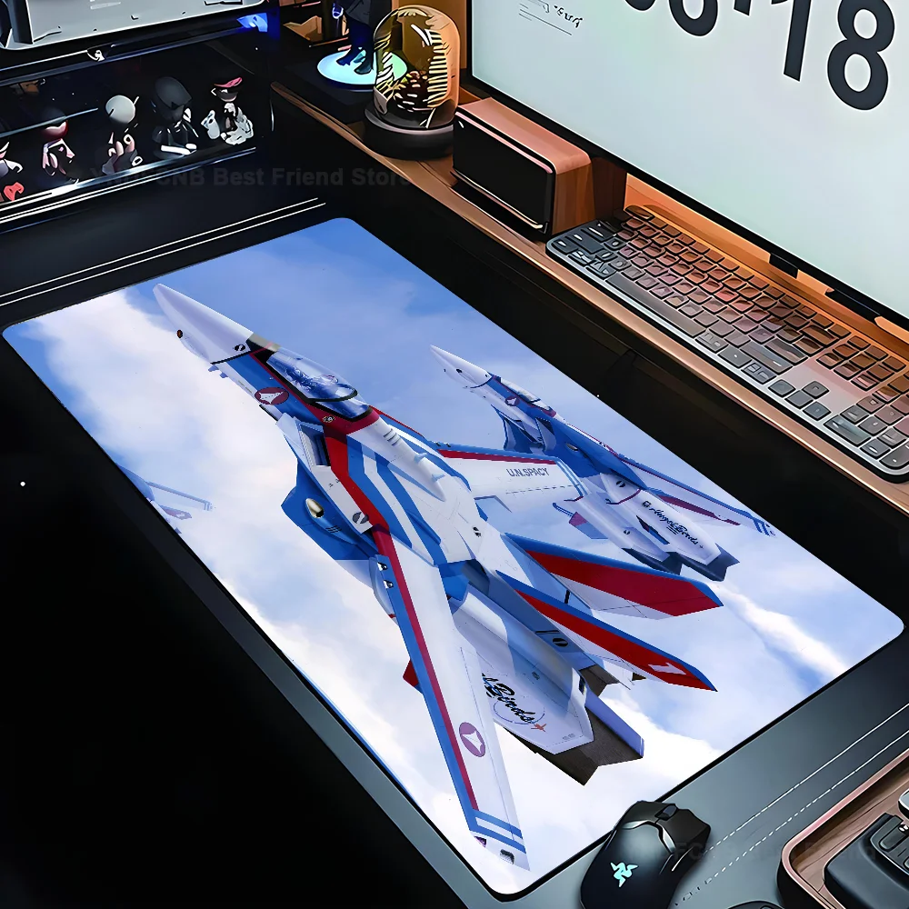 

Veritech Macross Mousepad Mouse Mat Desk Mat With Pad Gaming Accessories Prime Gaming XXL Keyboard Pad