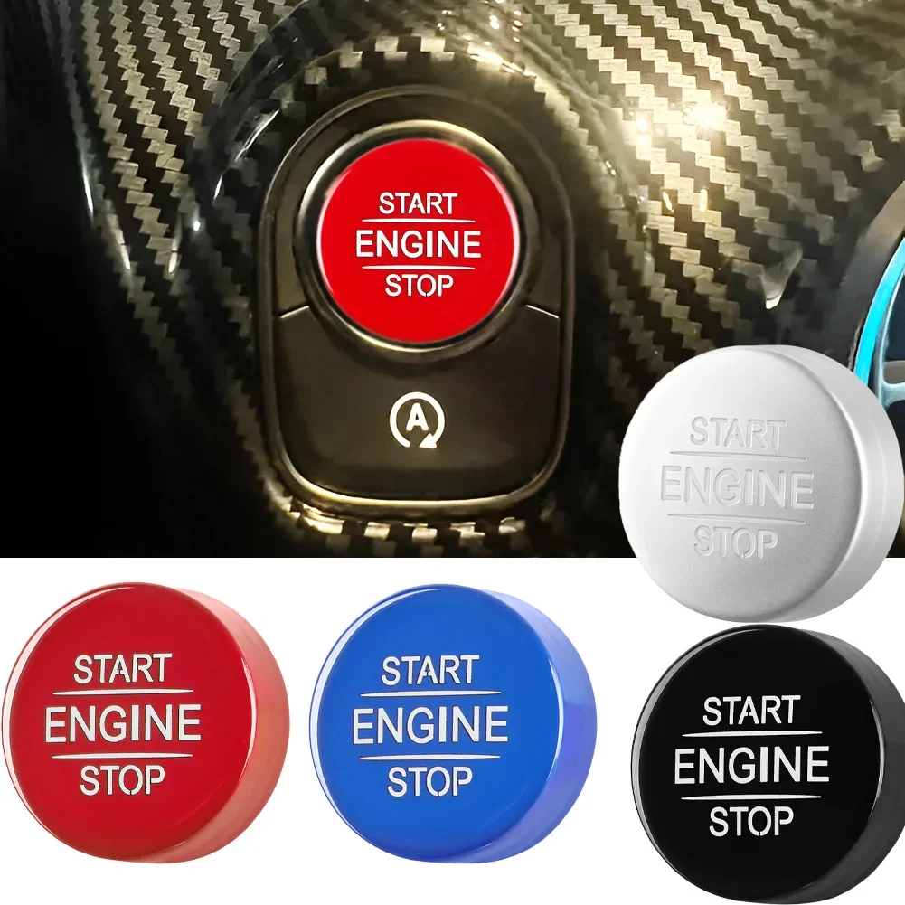 

For Mercedes Benz A200L one touch start button decoration sticker GLB CLA GLA ignition switch button