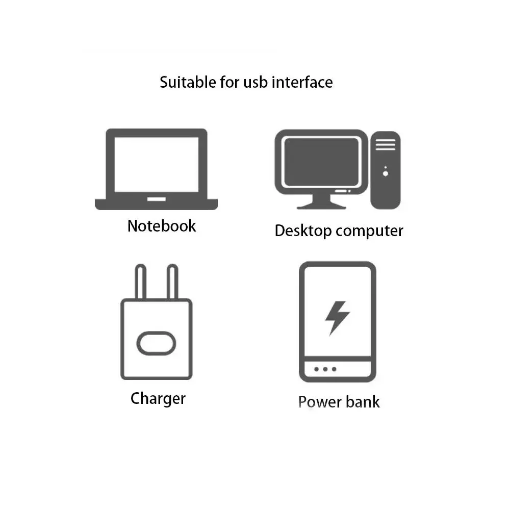 Usb Lampjes Mini Flexibele Plug-In Computer Mobiel Opladen Nachtlampje Mode Leeslamp Energiebesparend