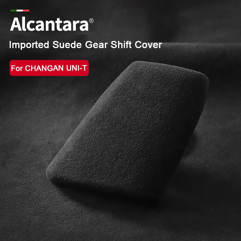 

For Changan UNI-T UNIT 2020 2021 2022 2023 2024 Alcantara Suede Car Gear Shift Knob Trim Shell Gear Lever Head Cover Decor Frame