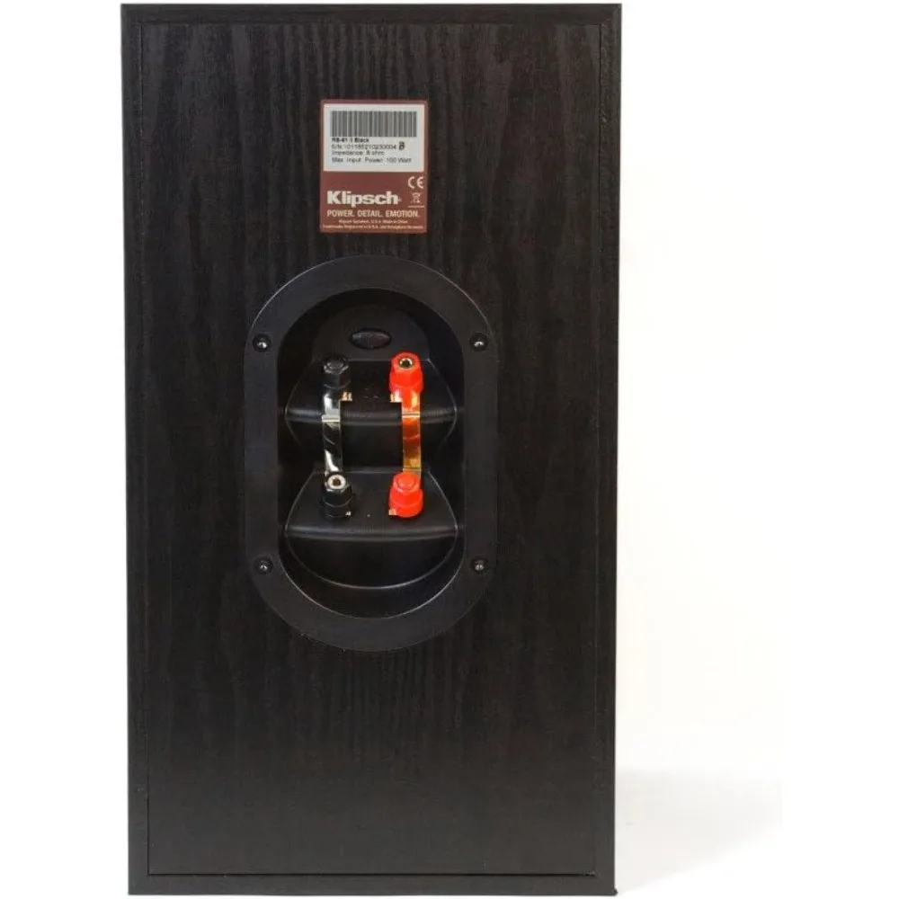 الصفحة الرئيسية الصوت / 1 زوج أسود RB-61 II مكبرات الصوت على رف الكتب من السلسلة المرجعية، ترقية جديدة، 400 واط، دقيق، تصميم عالي الكفاءة #4