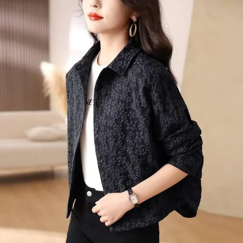 Coats Woman Long Sleeve Splicing Solid Color Jacket for Women Harajuku Pretty Vintage Cheap Offer Sale New in Outerwears Elegant