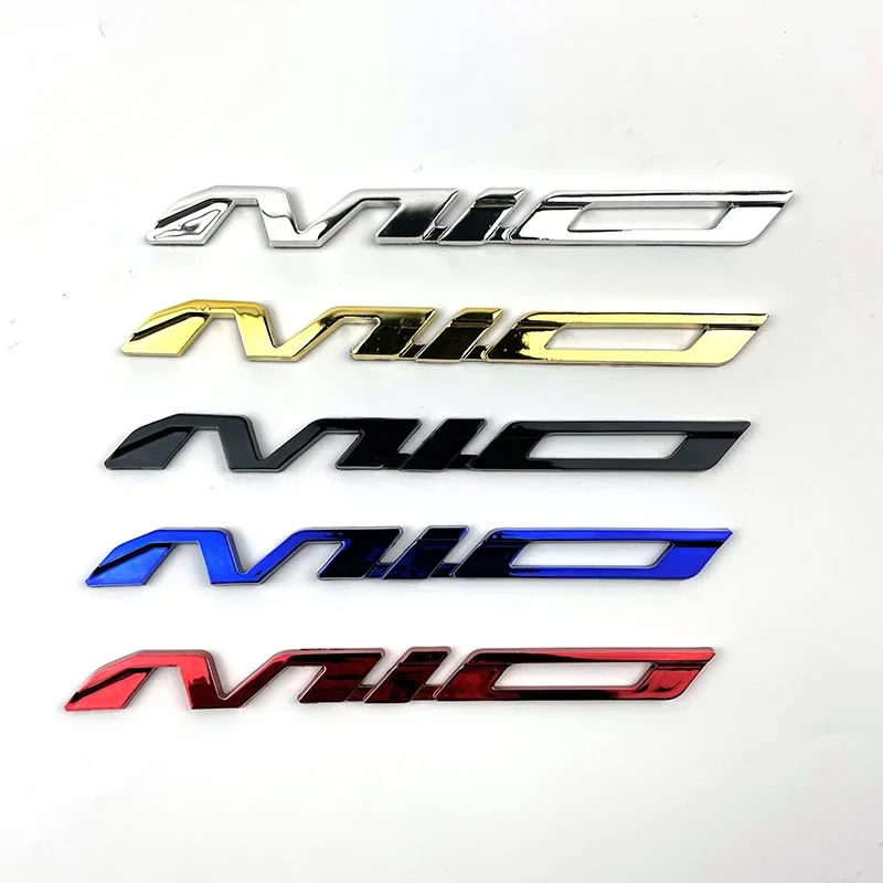 Motorcycle 3D Emblem Badge Sticker MIO Decals Frame Body Decoration Tank Wheel Sticker For Yamaha Mio Soul 155 125 Aerox155