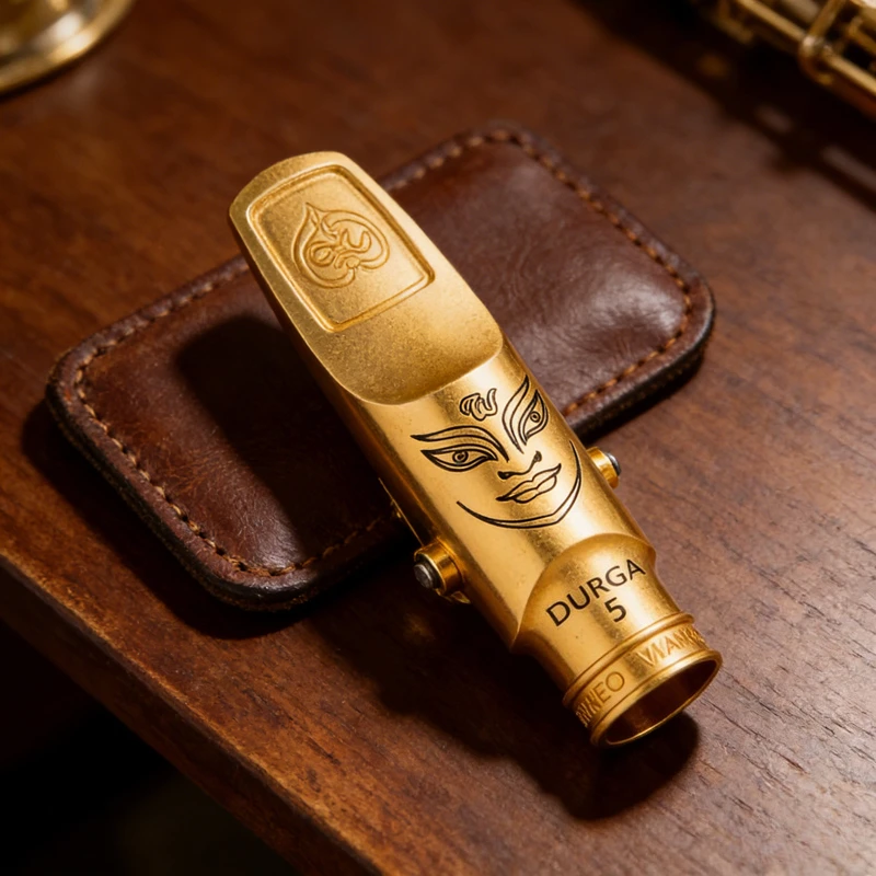 Capa de metal profissional de alta qualidade para boquilha de saxofone tenor, soprano, alto e barítono. Acessório Modelo 5678.