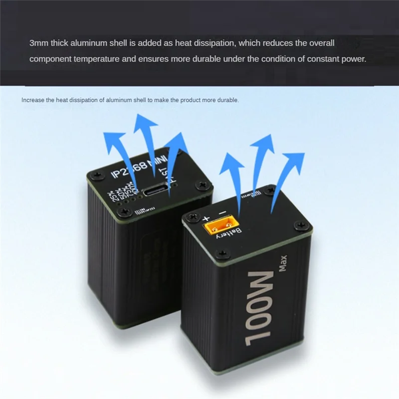 HFES แบบสองทิศทาง Fast CHARGING โมดูลอัพเกรด 100W Full-Protocol Fast โมดูลชาร์จชาร์จ Bank บอร์ดหลัก Dura