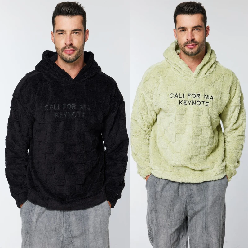 

Winter men's sweater hooded sweater Outwear Polar fleece jacket autumn Casual Streetwear Warm Coats Men Clothing European Size