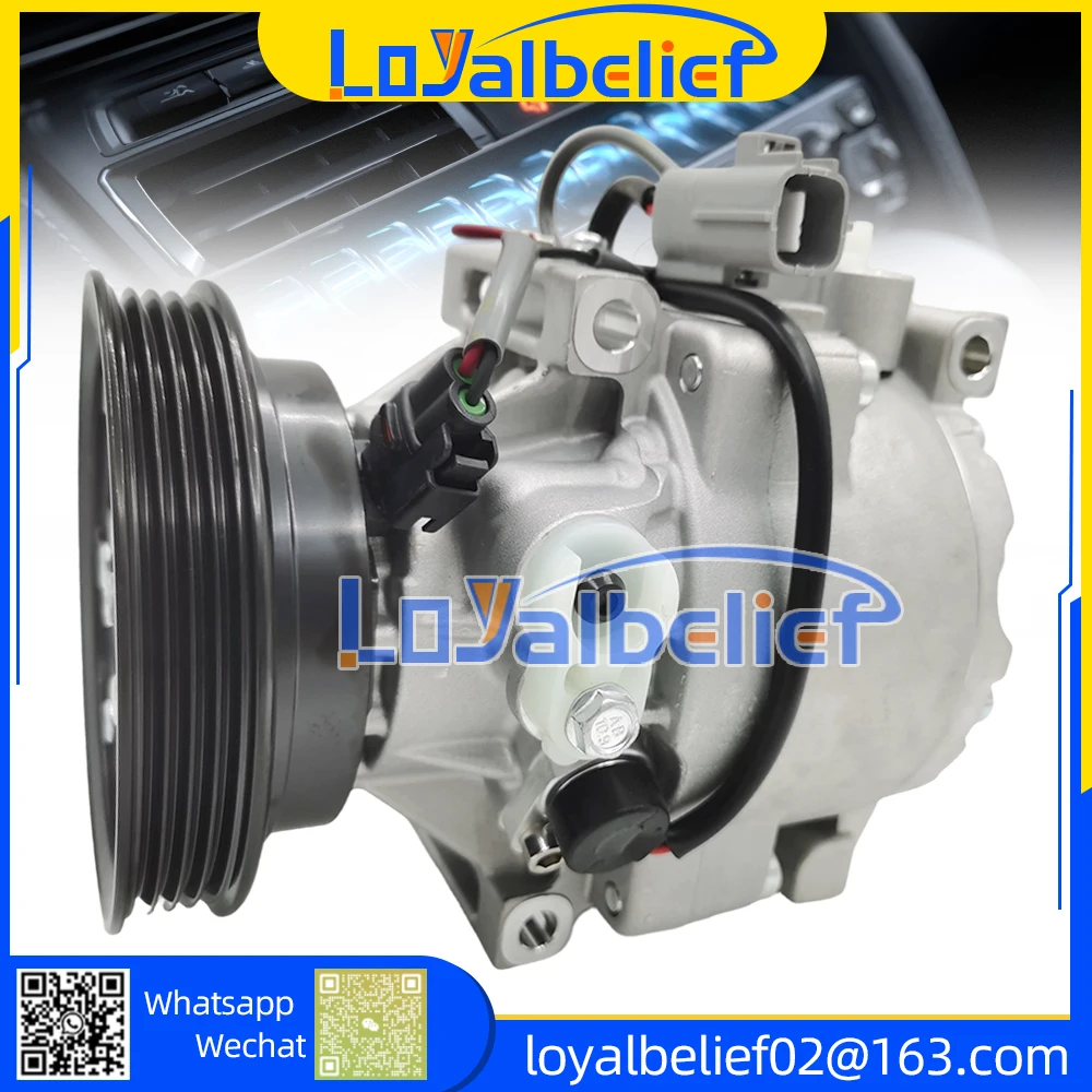 Compressor de Ar Condicionado SC08C para Carro Toyota Paseo Tercel Starlet EP91 88310-16601 88320-10511 442100-0080 4421000080