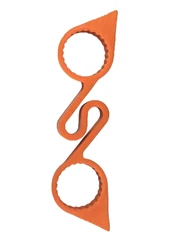 Twin wheel nut retainer PA material orange SWTI-105 8pcs for 33mm x105mm nut car accsesories 24 teeth