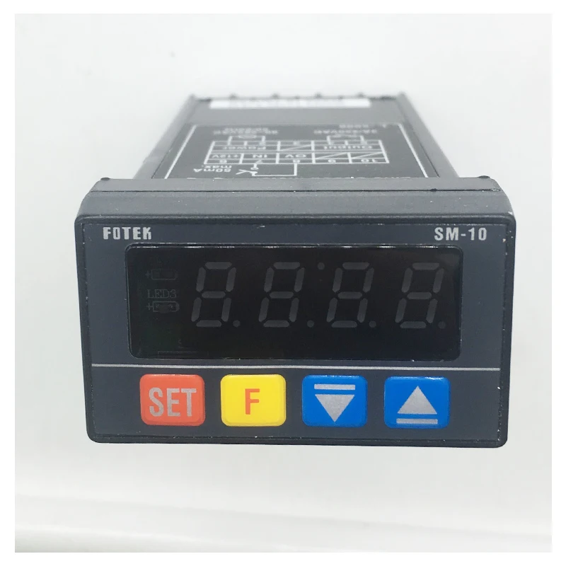 SM-10 single-phase 48 * 28 4-position voltmeter, with tachometer and line speedometer function alarm output