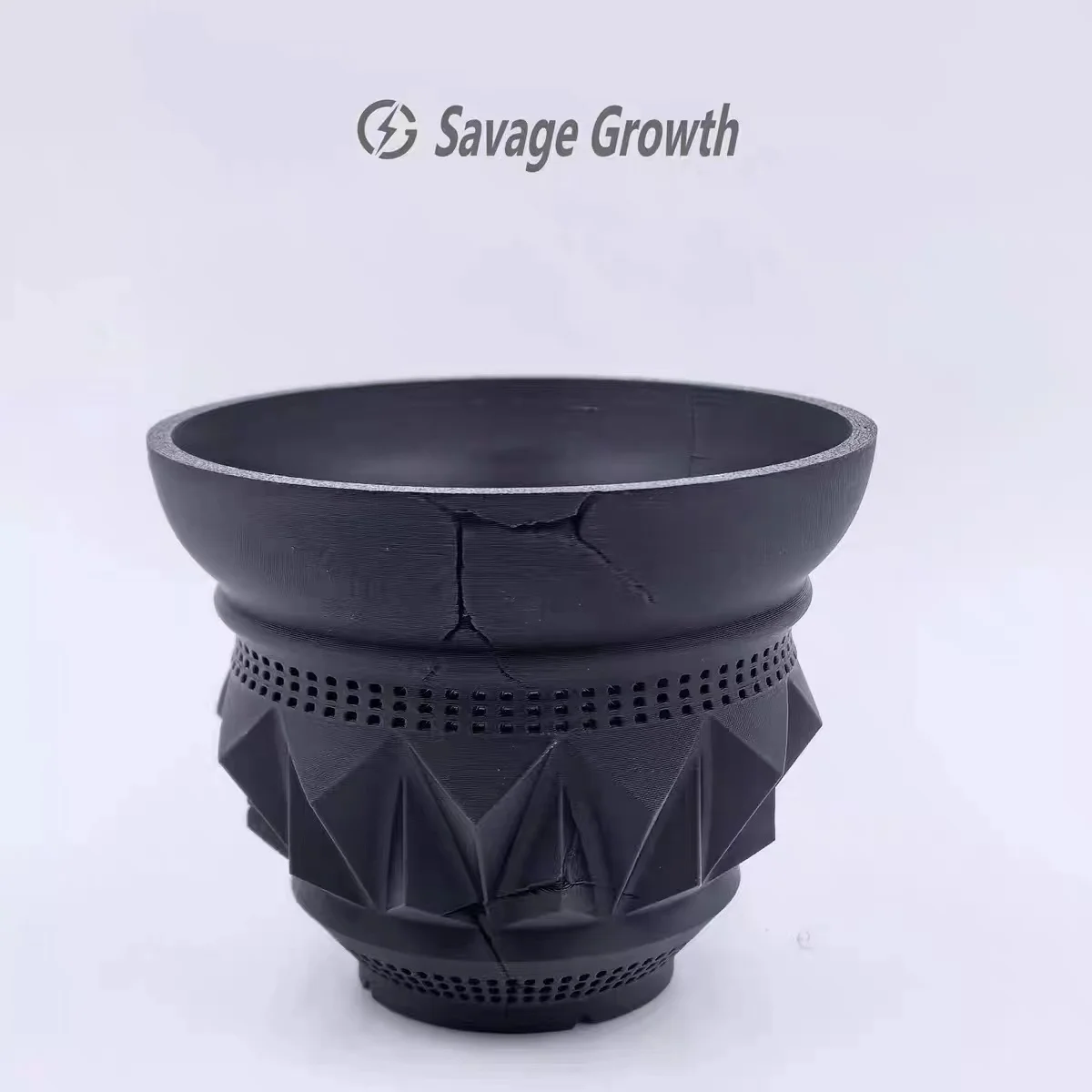 3D printed root flowerpot trendy plant agave ivory palace succulent flowerpot breathable and water-permeable breathing pot FY04