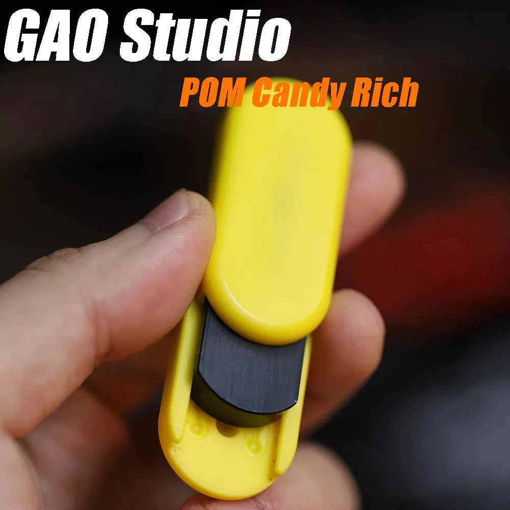 GAO Studio Candy Rich Coin párrafo mecánico Push Slider descompresión EDC Toys