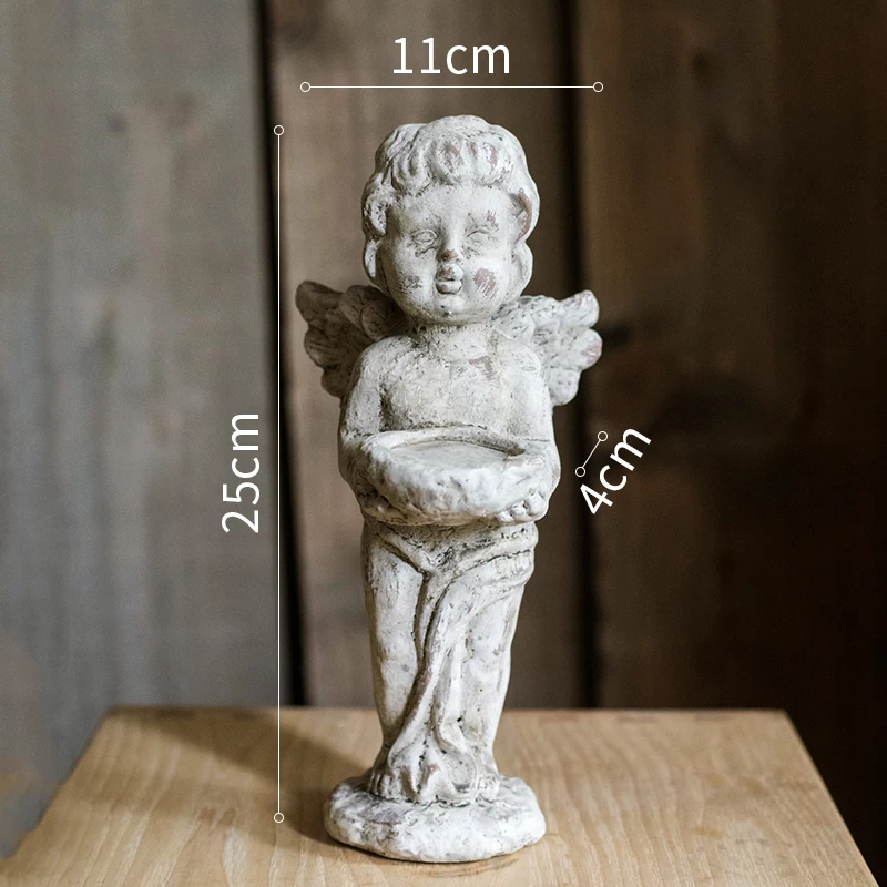 Nordic Accessories Candle Holder Decoration House Angel Burner Candle Et Supports Home Decoration Holder Center Warmer Bougies