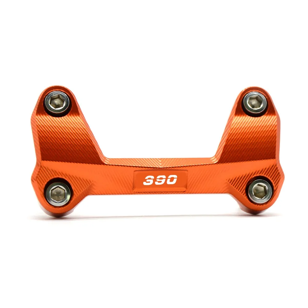 อุปกรณ์เสริมรถจักรยานยนต์สําหรับ DUKE 390 DUKE 125 DUKE 200 Handlebar Risers ฝาครอบด้านบน CLAMP อลูมิเนียม DUKE 125 200 390 DOMINAR 250/400