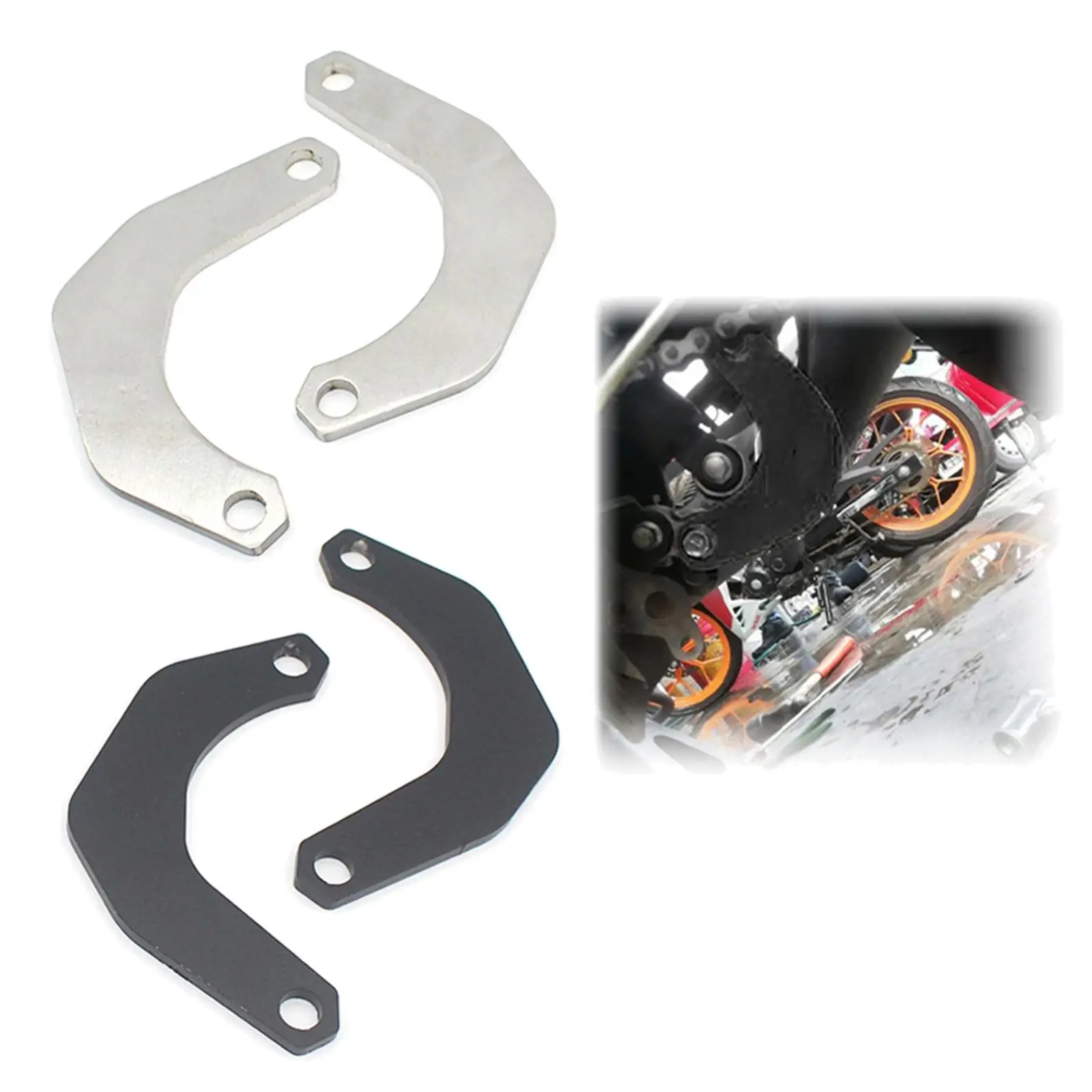 Juego ajustable de descenso para motocicleta, accesorio de aluminio de 141mm para Yamaha R15 17-19