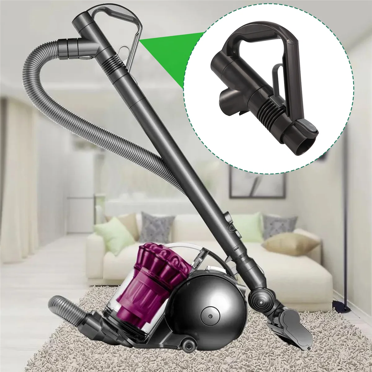 A74G-ダイソン DC19 Dc23 Dc26 Dc29 DC32 Dc36 Dc37 用掃除機ハンドルの交換部品