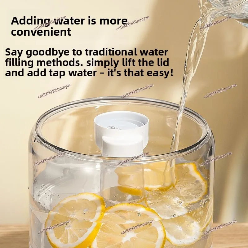 مرطب هواء منزلي لغرفة النوم، صوت خفيف، سعة كبيرة، مكيف هواء، تعقيم، علاج عطري أساسي #4