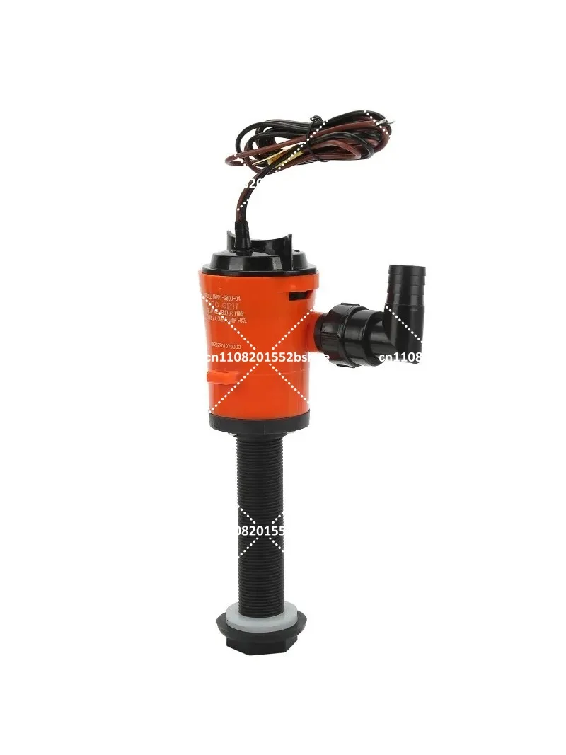 12V 4.0A 800GPH Portable Submersible Bilge Pump for Boat Marine Aerator