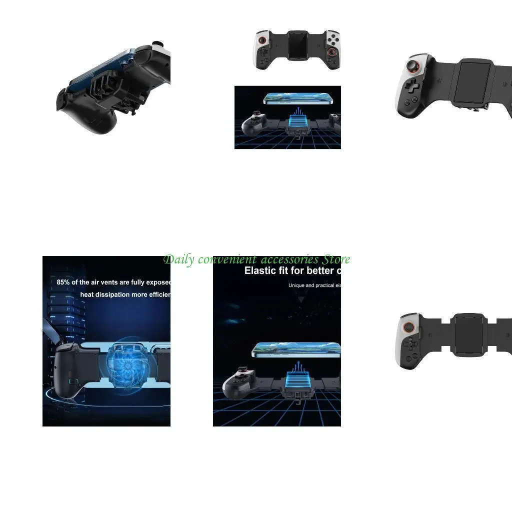 

97QB 1 шт. JK02, беспроводные выдвижные игровые контроллеры, джойстики, коврик с полупроводниковыми радиаторами для телефона,