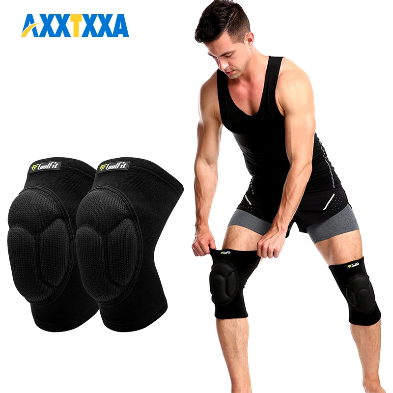 1Pair Knee Pads Comfortable Non-Slip, Thick Extra Foam Cushion for Scrubbing Floors, Gardening & Construction, Soft Inner Liner