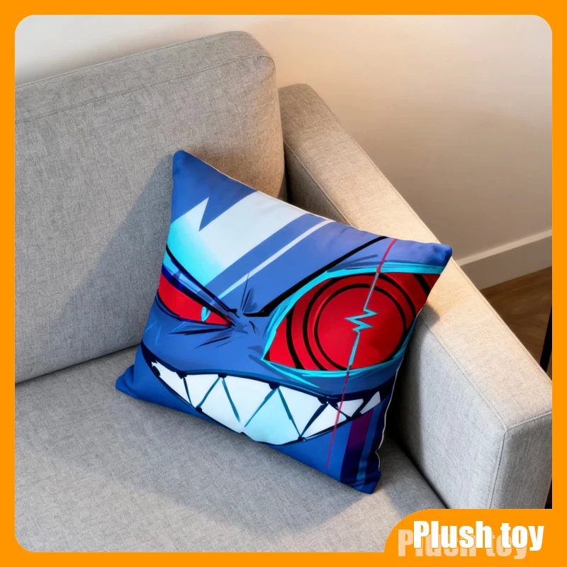 Nieuwe H-Hazbin VOX Cartoon Hotel Grappige Kussensloop Cover Geschikt Voor Sofa Auto Kussen Rechthoekige Rugkussen Knuffels Geschenken