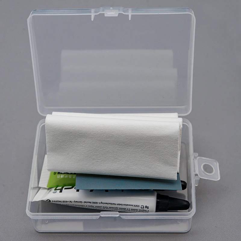 Polywatch Glass Polishing Compound and Grinding Paste Tool Kit for Repairing Scratches on Acrylic and Crystal Glass