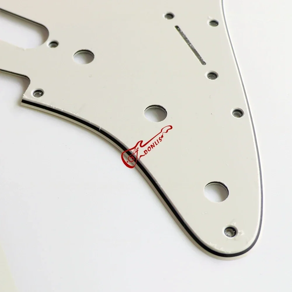 Donlis-Vintage SSS سميكة النعناع الأخضر ST الغيتار Pickguard ، 52 ، 11 ثقوب المسمار countered