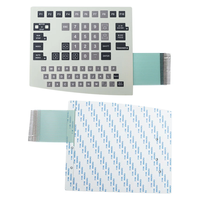 1x8 Matrix Array 8Key Button Membrane Switch Keyboard 1*8 Control Panel DIY Kit For Arduino Multi Use Keys Custom Switch