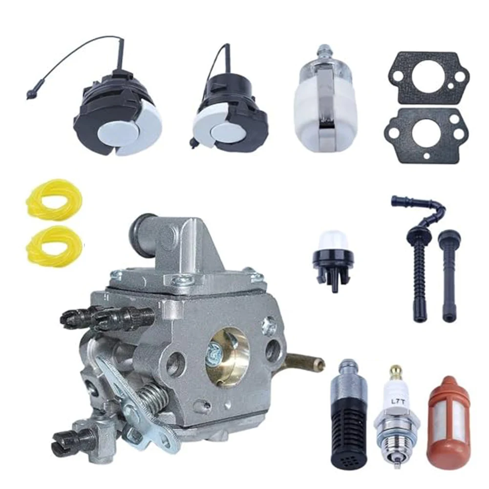 MS192T Engine Repair C1Q-S258 Carburetor Kit AS Shown Carburetor Replacement For Chainsaw Easy Installation Design