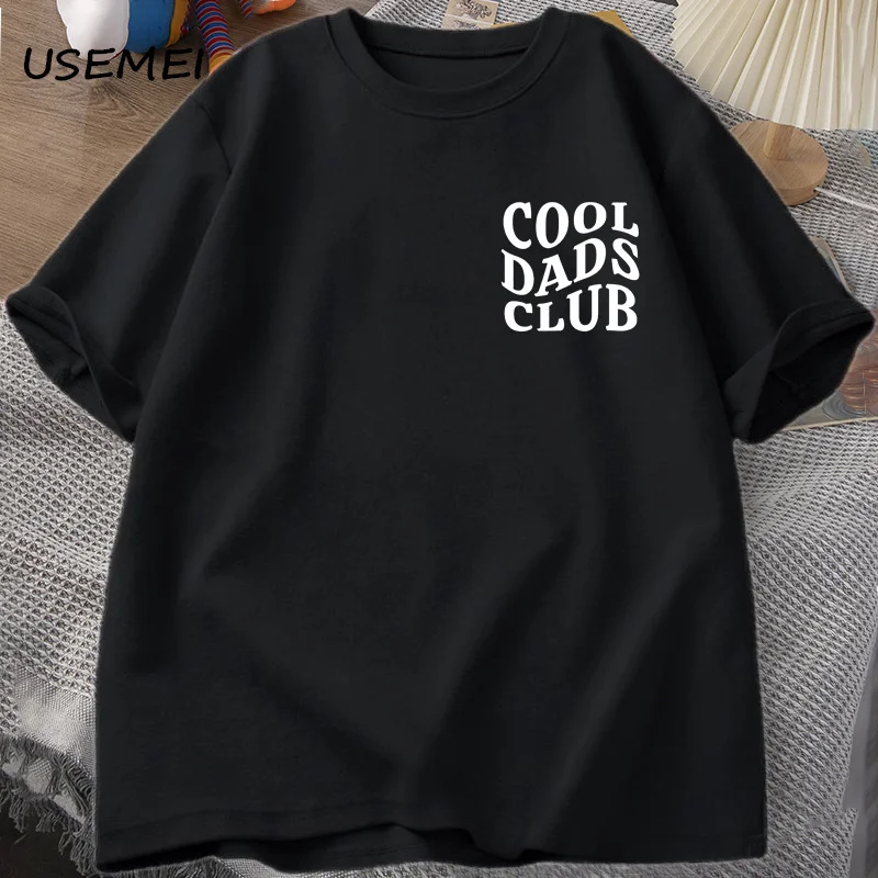 

Cool Dads Club Tshirt Father's Day Funny Husband T-Shirt Daddy Dad To Be T Shirt Men Cotton Oversized Male Clothes Gifts