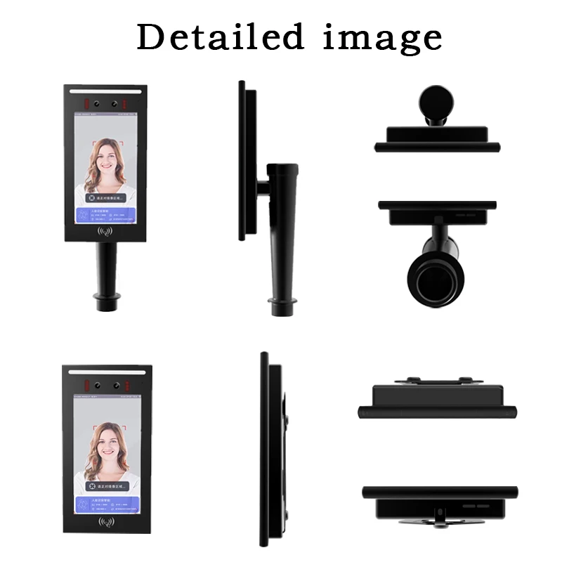 Professional Face Recognition Android System Multi-Language Smart Identity Verification Access Control Time Attendance Biometric