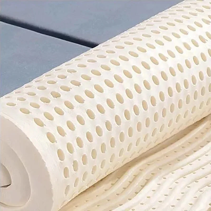 Unique Natural Mattress Designer Latex Slow Rebound Foldable Single Double Tatami Mattress White Base De Cama Beds Furniture